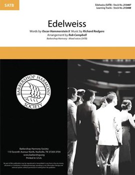 Edelweiss by Rodgers and Hammerstein - Campbell Rob - for SATB a cappella