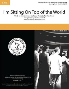 I'm Sitting on Top of the World by Henderson Ray - Boston Consort - Lewis and Young for SATB a cappella