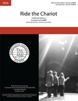 Ride the Chariot by - Barbershop Harmony Society - Barbershop Harmony Society for SSAA a cappella (Trad Spiritual)