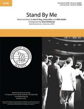 Stand By Me by Leiber Stoller and King - Delehanty Steve - for SATB a cappella