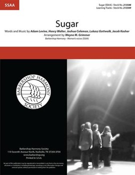 Sugar by - Grimmer Wayne - Maroon 5 for SSAA a cappella