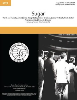 Sugar by - Grimmer Wayne - Maroon 5 for SATB a cappella