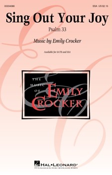 Sing Out Your Joy by Crocker Emily Psalm 33 for SSA