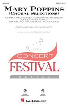 Mary Poppins (Choral Selections) by Sherman Richard - Leavitt John - for SSA