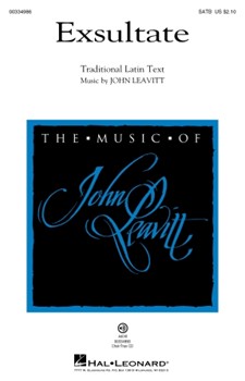 Exsultate by Leavitt John for SATB