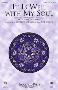 It Is Well with My Soul by Bliss Philip P - Sorenson and Becker - for ChoirTrax CD