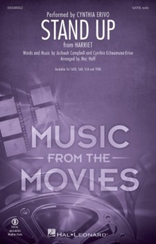 Stand Up - from Harriet by Campbell Joshuah - Huff Mac - Erivo Cynthia for SATB