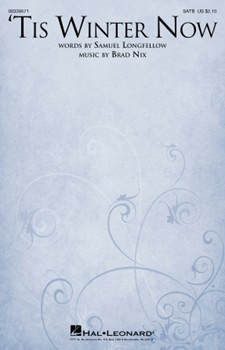 Tis Winter Now by Nix Brad for SATB