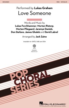 Love Someone by - Zaino Jack - Lukas Graham for SSA