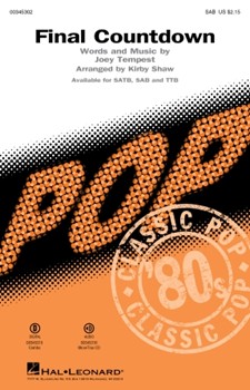 Final Countdown by Tempest Joey - Shaw Kirby - Europe for SAB