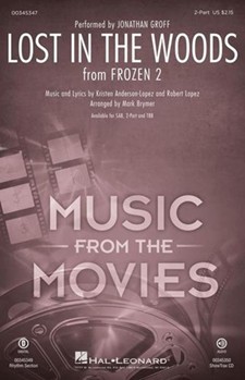 Lost in the Woods - from Frozen 2 by Lopez Robert - Brymer Mark - for 2-Part