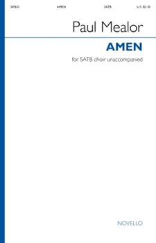 Amen by Mealor Paul for SATB
