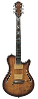 Hybrid Special Spalted Maple Burst Electric Guitar by for