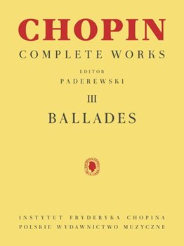 Ballades by Chopin Frederic for