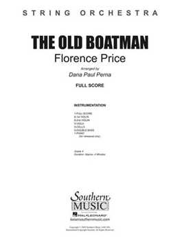 Southern Price F Perna D  Old Boatman - String Orchestra