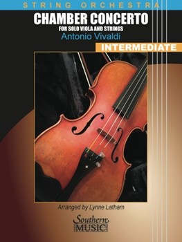 Chamber Concerto for Solo Viola and Strings by Vivaldi Antonio Lucio - Latham Lynne - for Score
