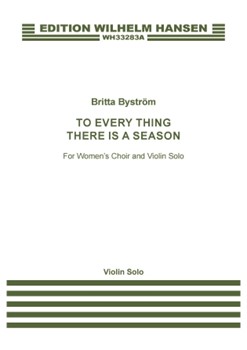 To Every Thing There Is A Season by Bystrom Britta for