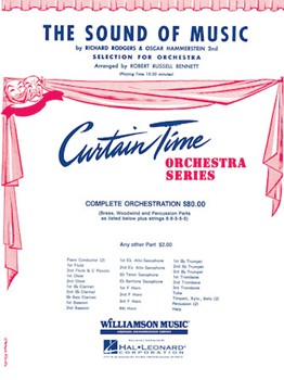 Sound Of Music Selections by Rodgers and Hammerstein - Bennett Robert Russell - for Full Orchestra