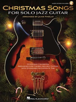Christmas Songs for Solo Jazz Guitar by - Findlay Jamie - for Guitar Collection (with audio access)