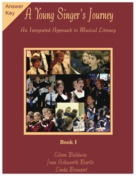 A Young Singer's Journey - Book 1 Answer Key for