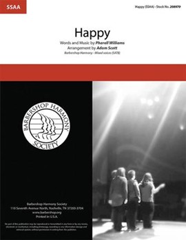 Happy by - Scott Adam - Pharrell Williams for SSAA a cappella