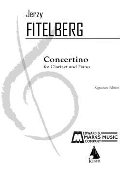 Concertino for Clarinet and Piano by Fitelberg Jerzy for