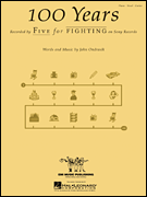 Hal Leonard Five for Fighting  Five for Fighting 100 Years - Piano / Vocal / Guitar Sheet