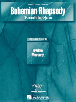 Hal Leonard Mercury F  Queen Bohemian Rhapsody - Piano / Vocal Sheet