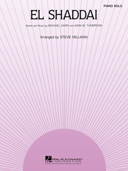 El Shaddai by Card and Thompson - Millikan S - Amy Grant for Piano Solo