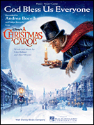 Hal Leonard   Andrea Bocelli God Bless Us Everyone from Disney's A Christmas Carol - Piano / Vocal Sheet