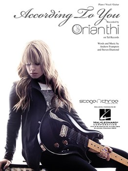According To You by Orianthi - Frampton and Diamond - Orianthi for PVG