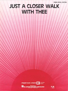 Just A Closer Walk With Thee by for