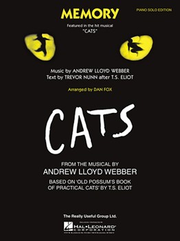 Memory From "cats" by Lloyd Webber Andrew - Fox Dan - for Piano Solo