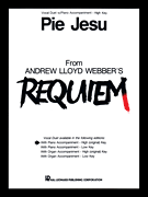 Hal Leonard Lloyd Webber   Pie Jesu (from Requiem) - High in A-flat with piano - Vocal Duet