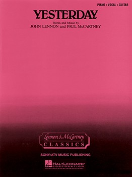 Hal Leonard Lennon/mccar  Beatles Yesterday - Piano / Vocal Sheet