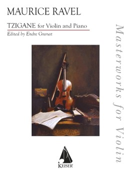 Tzigane for Violin And Piano by Maurice Ravel for