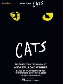 Hal Leonard Lloyd Webber   Cats Complete Vocal Arrangement - Piano / Vocal / Guitar