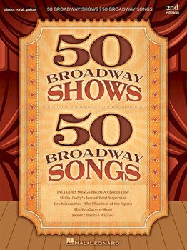 50 Broadway Shows 50 Broadway Songs by Various for PVG Collection
