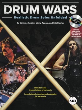 Drum Wars - Realistic Drum Solos Unfolded by Carmine Appice Eric Fischer Vinny Appice for