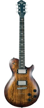 Patriot Decree Opus Electric Guitar - Tobacco Burst Finish - With Open Pore Ebony Fretboard by for