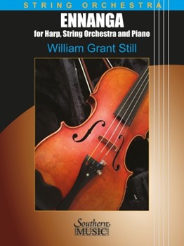 Ennanga - for Harp String Orchestra and Piano Full Score by William Grant Still for