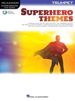 Superhero Themes w/online audio [trumpet]