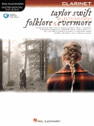 Taylor Swift - Selections from Folklore & Evermore - Clarinet Play-Along Book with Online Audio