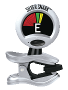 Silver Snark(TM) (SIL-1) - Clip-On Chromatic Tuner for All Instruments