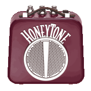 Honeytone Mini Amp - Burgundy