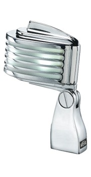 The Fin - Chrome Body/White LED - Retro-Styled Dynamic Cardioid Microphone