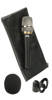 PR20-UT - Utility Handheld Microphone with Mic Clip and Windscreen