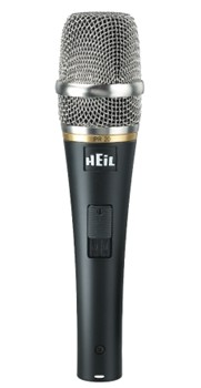 PR20-SUT - Utility Microphone with On/Off Switch, Mic Clip and Windscreen