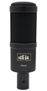PR40 - Black - Large Diameter Studio Microphone