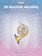 101 Peaceful Melodies [french horn] F Horn